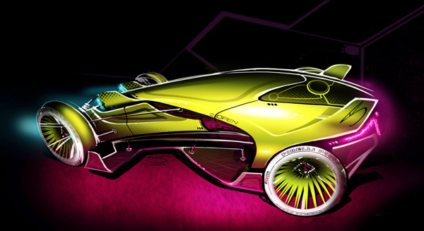 racing，conceptual design，vehicle，