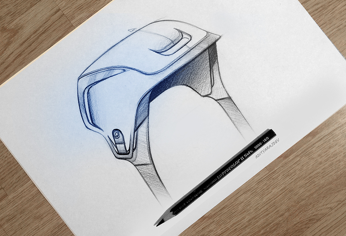 Rendering，sketch，product design，