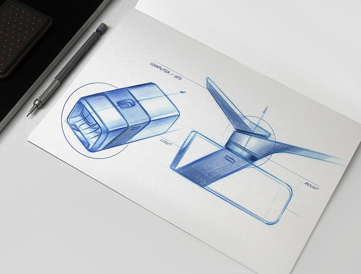 Rendering，sketch，product design，