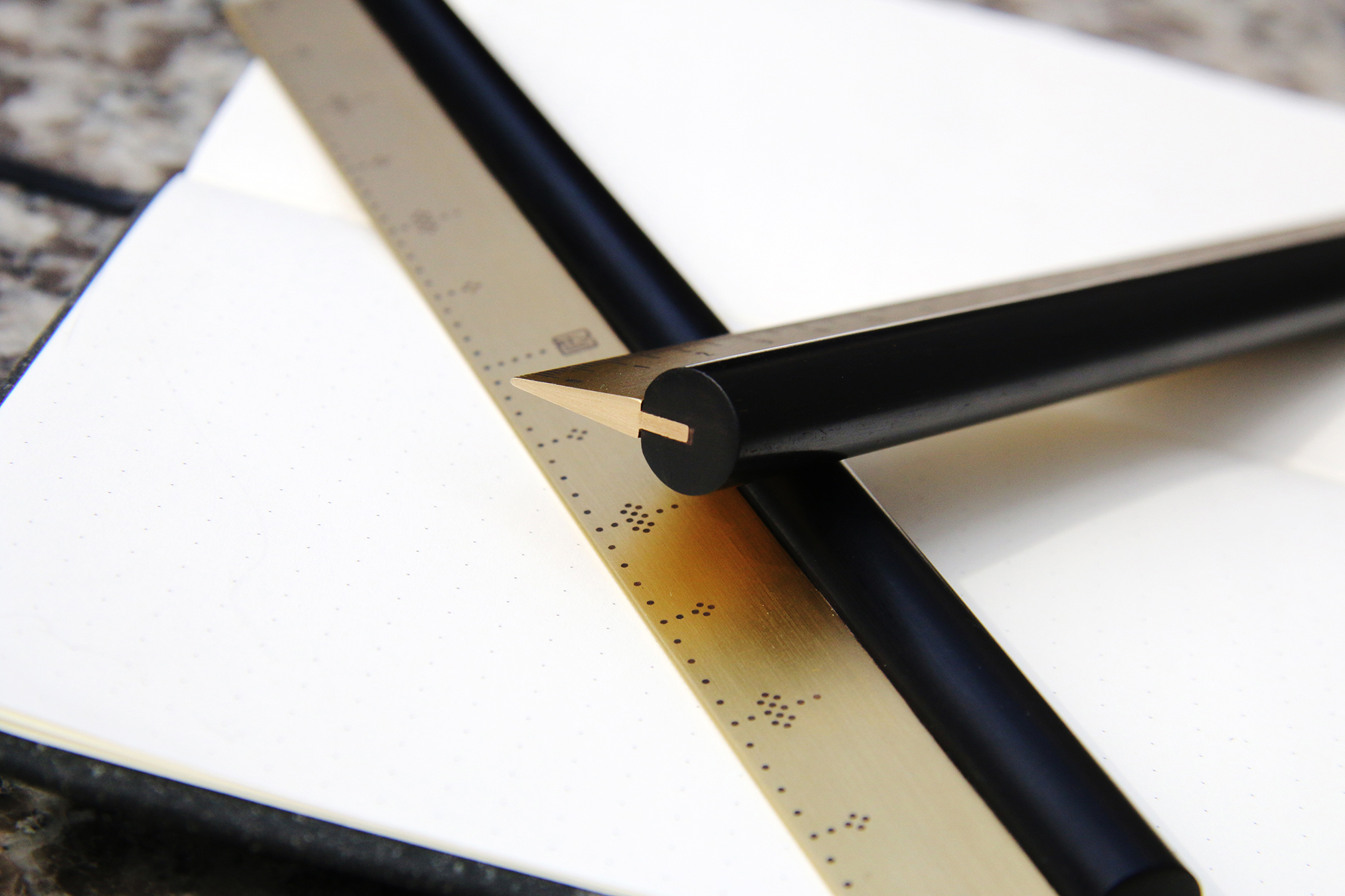 Craftsmanship，Stationery，Contemplative ruler，ruler，original，Cultural creation，