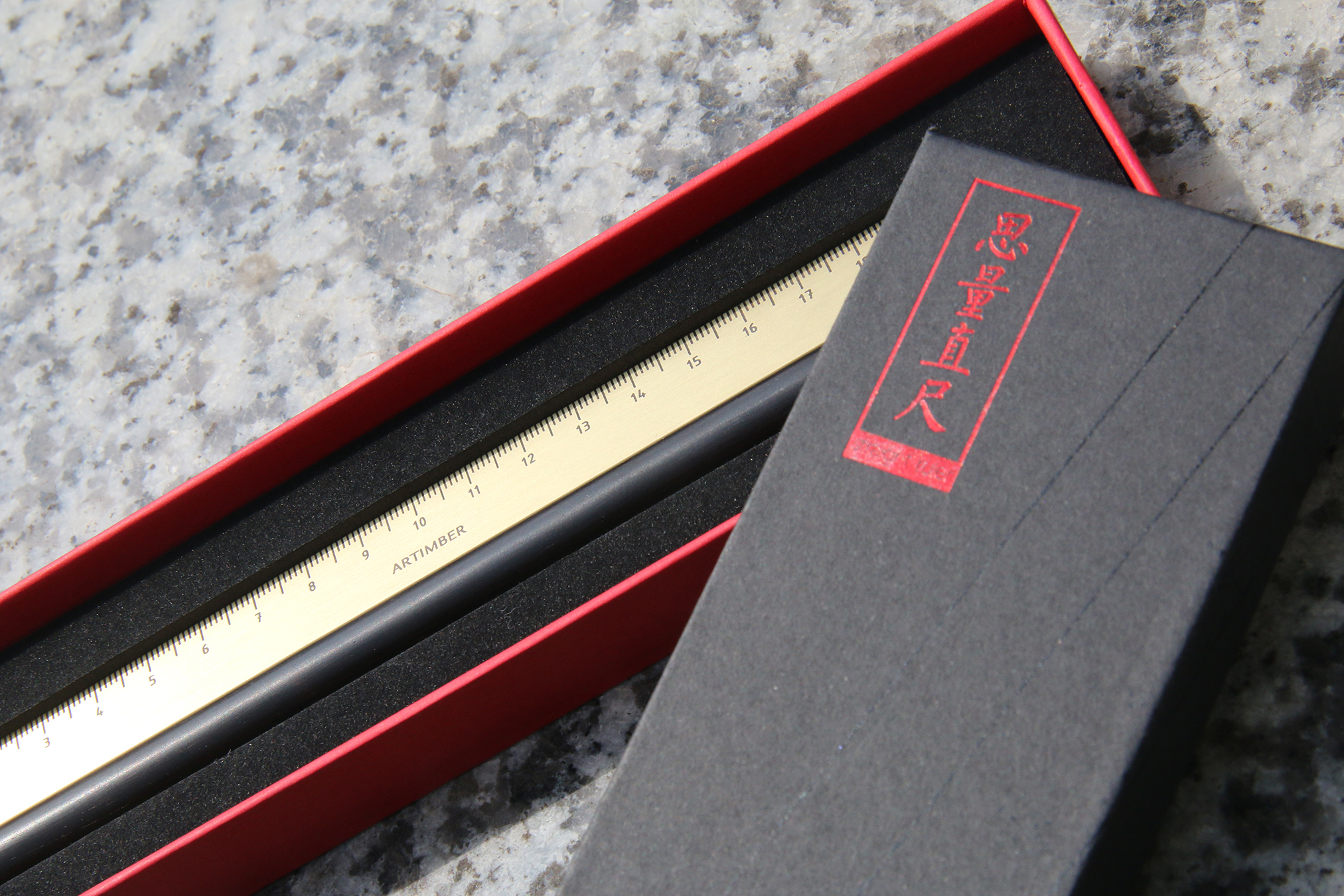 Craftsmanship，Stationery，Contemplative ruler，ruler，original，Cultural creation，