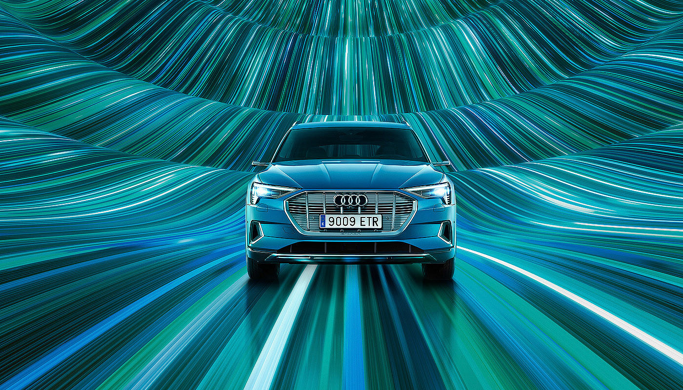 奥迪，AUDI E-TRON，电动，设计，