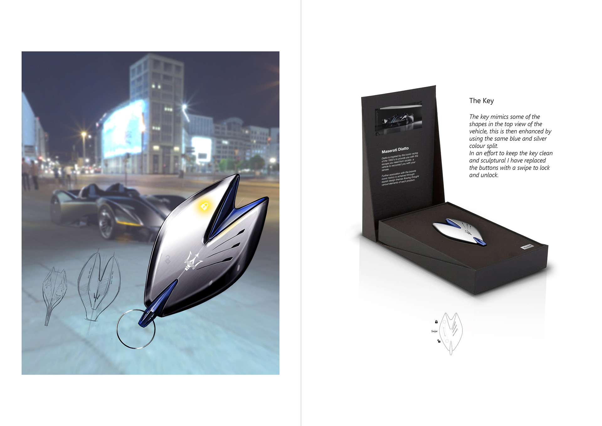 paper，Design，concept，Maserati DIATO，