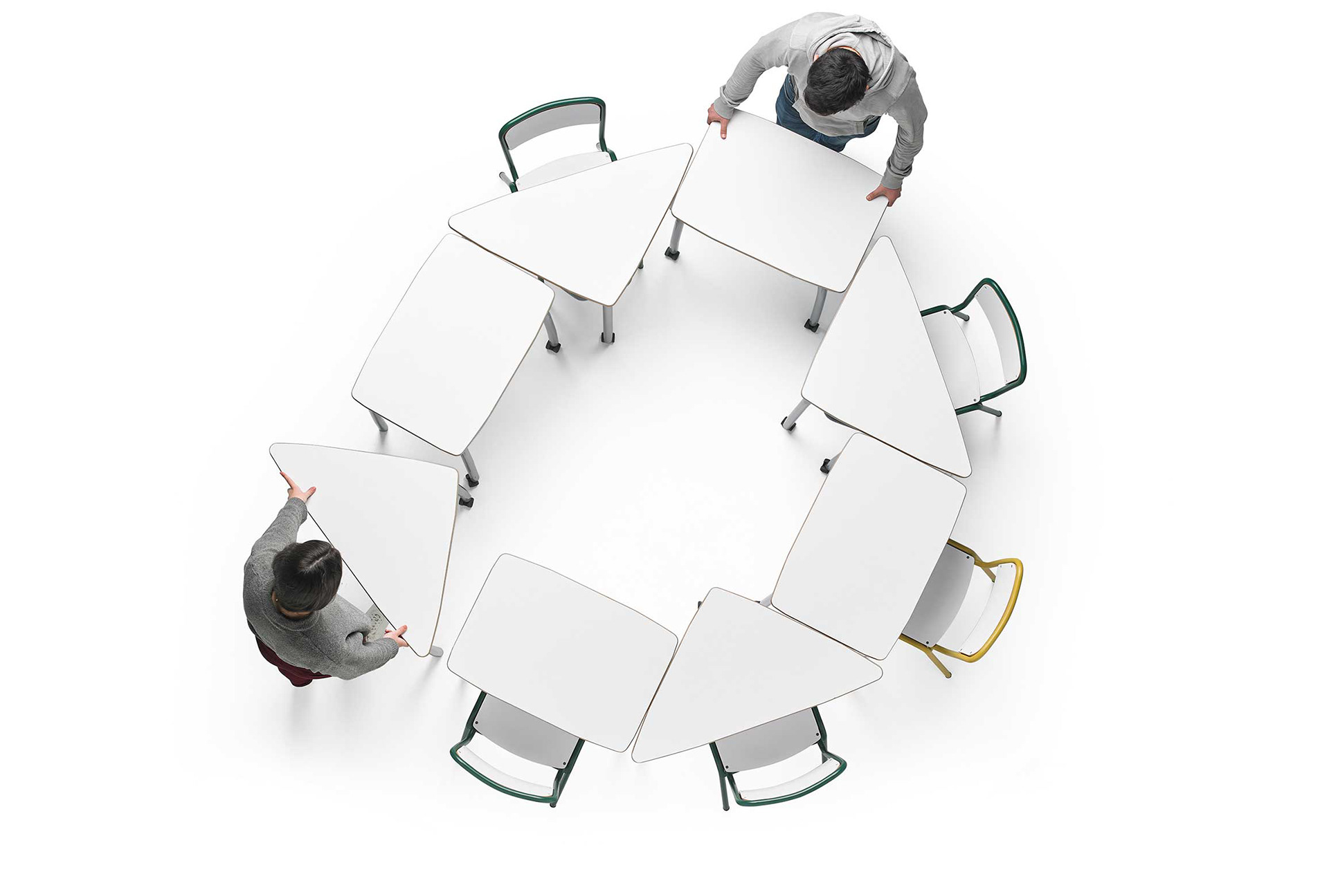 Federico Giner，Actiflex，Table，durable，education，Design，furniture，