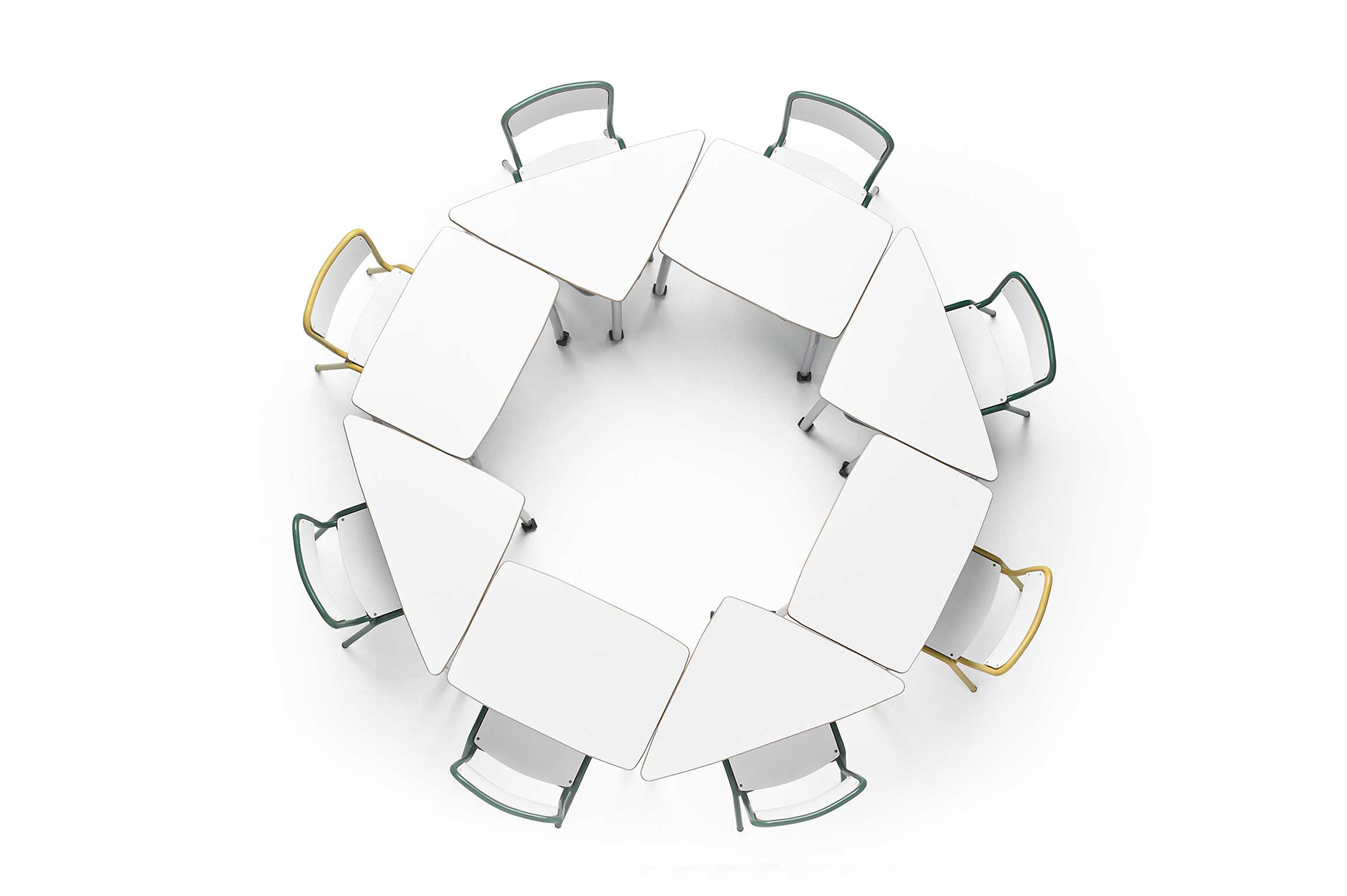 Federico Giner，Actiflex，Table，durable，education，Design，furniture，