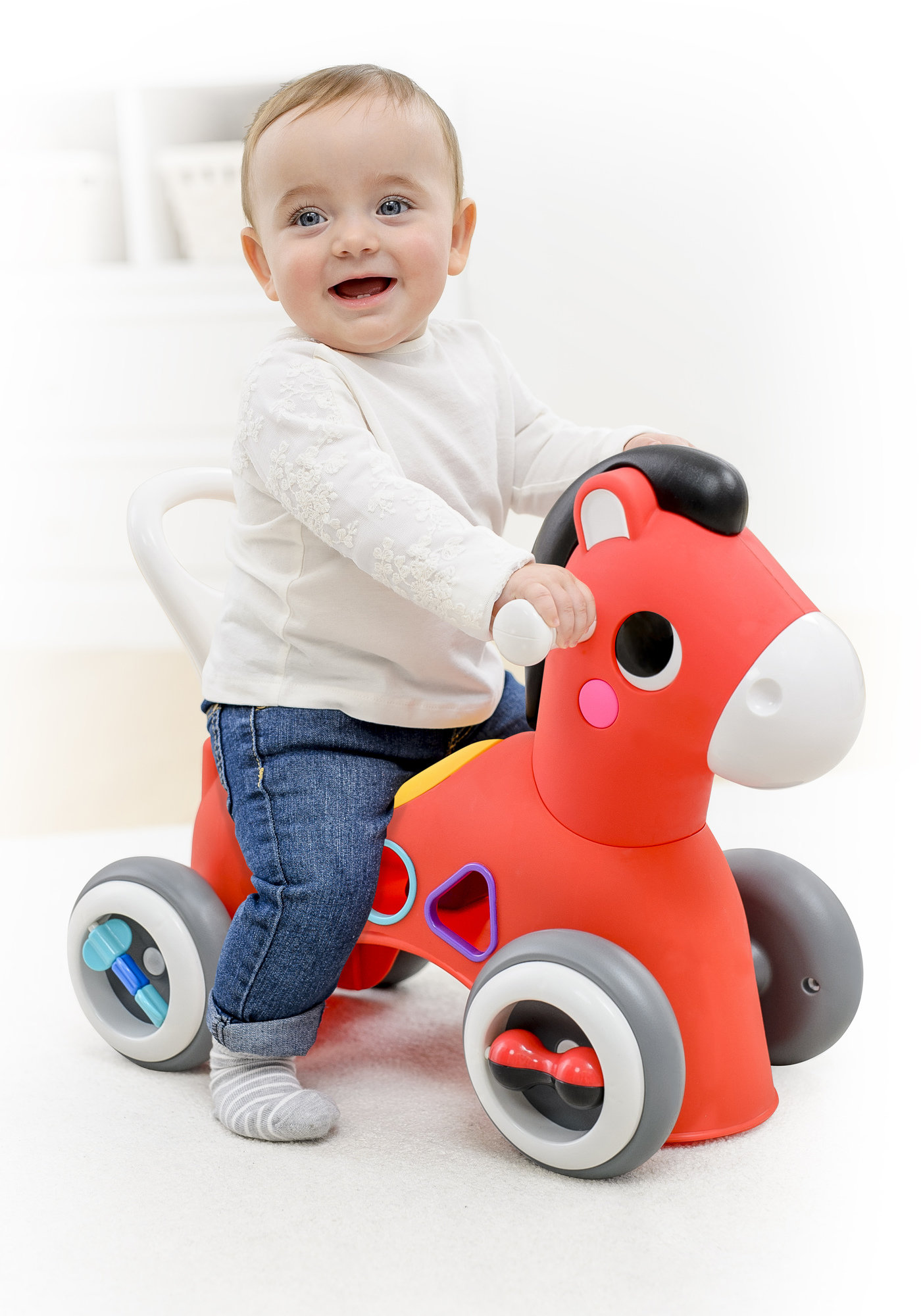Children riding，Three age groups，Toys，children，