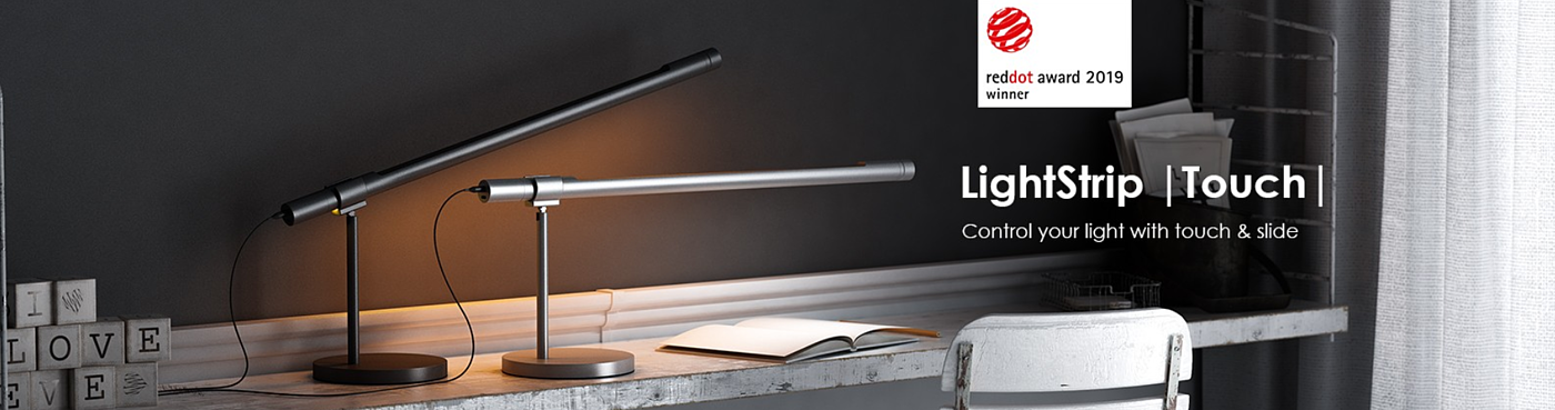 2019 red dot product design award，Desk lamp，Lighting tools，reddot，