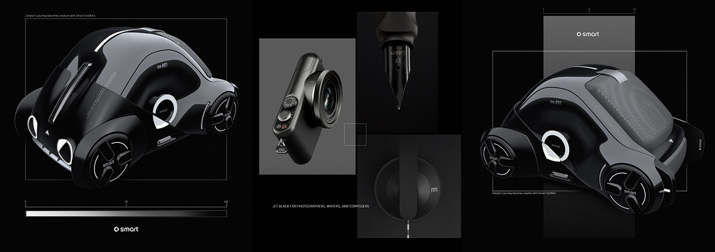 share，inspiration，intelligence，automobile，Smart ForONE+，