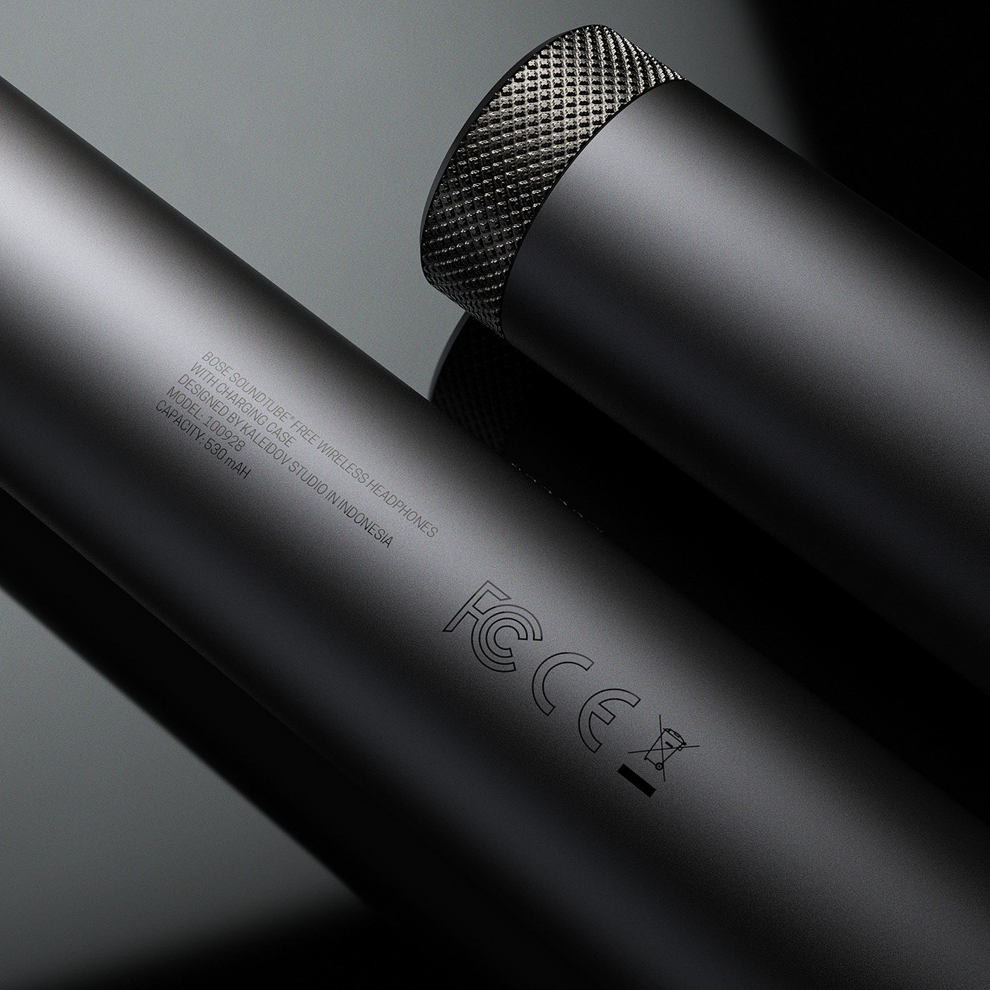 cmf，Wireless headset，concept，Render，modeling，headset，