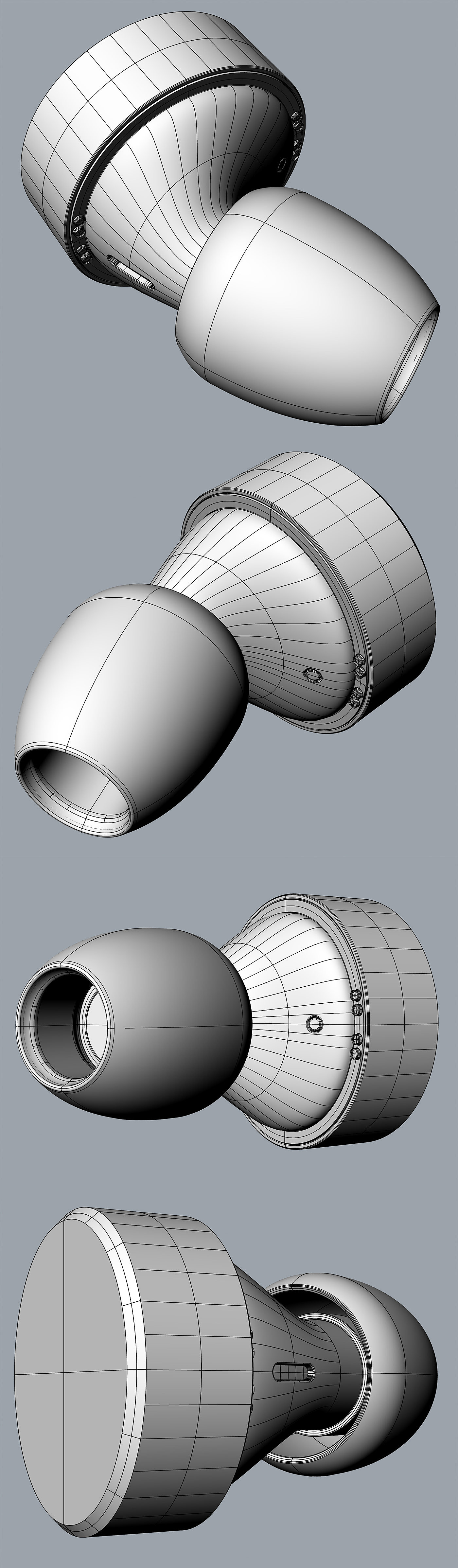cmf，Wireless headset，concept，Render，modeling，headset，