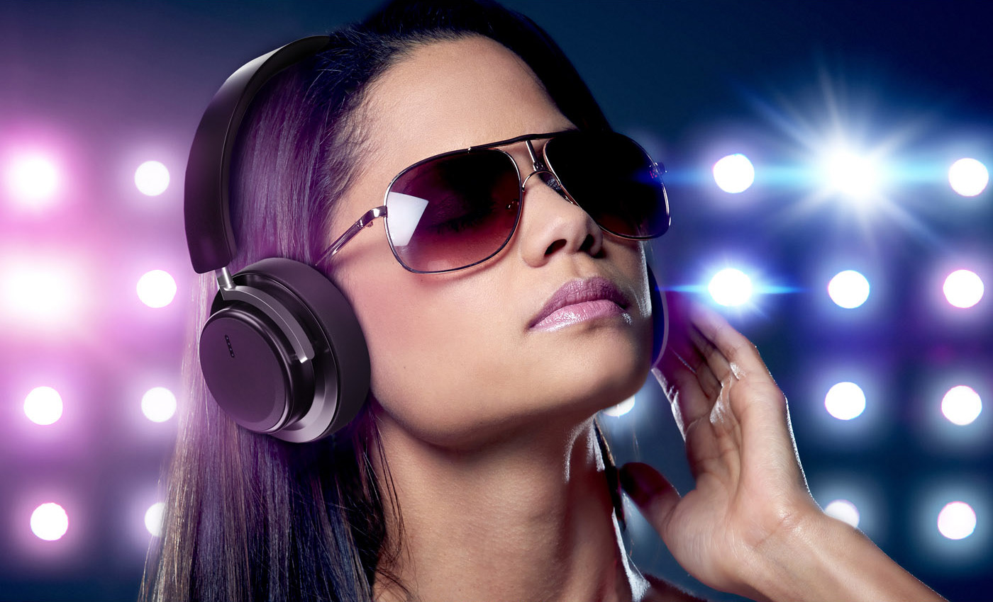 black，Render，modeling，packing，Wireless headset，