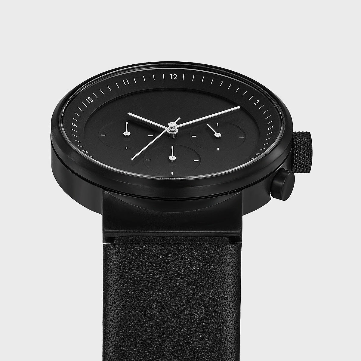 Paused，fashion，black and white，Simplicity，Wrist watch，