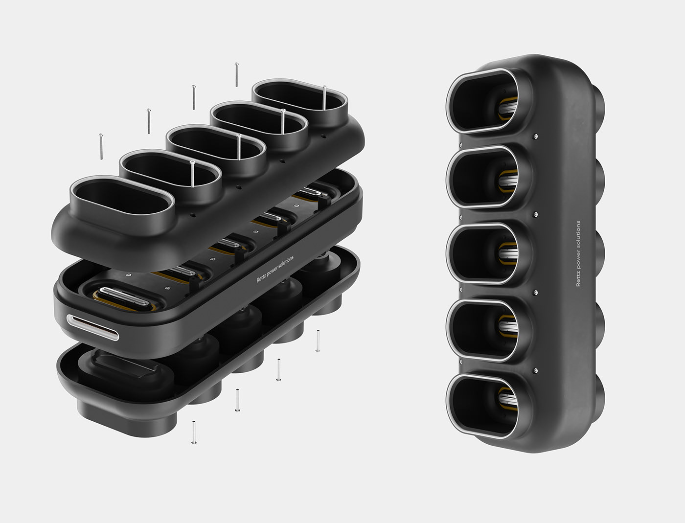 Power components，Battery pack，conceptual design，