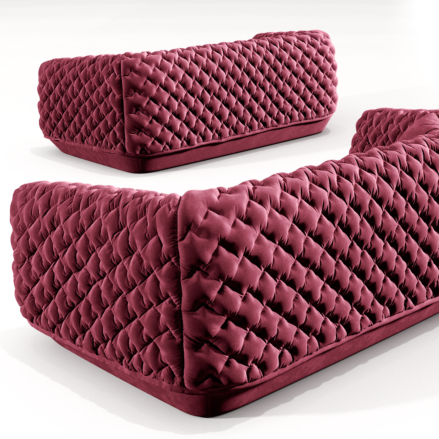 sofa，3D model，furniture design ，texture，