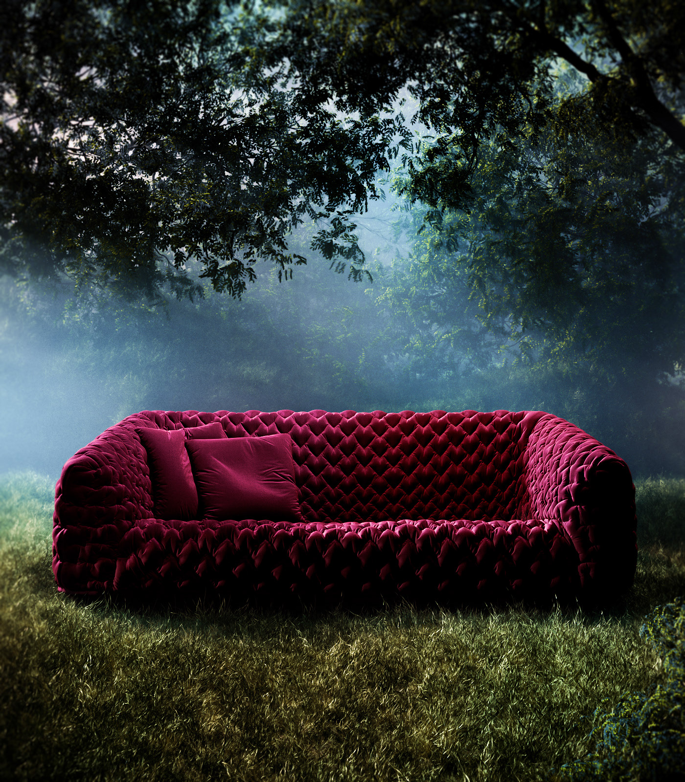 sofa，3D model，furniture design ，texture，