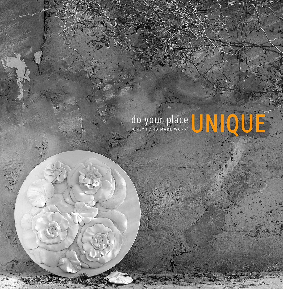 Sculpture，Plaster，Handmade，Interior decoration，