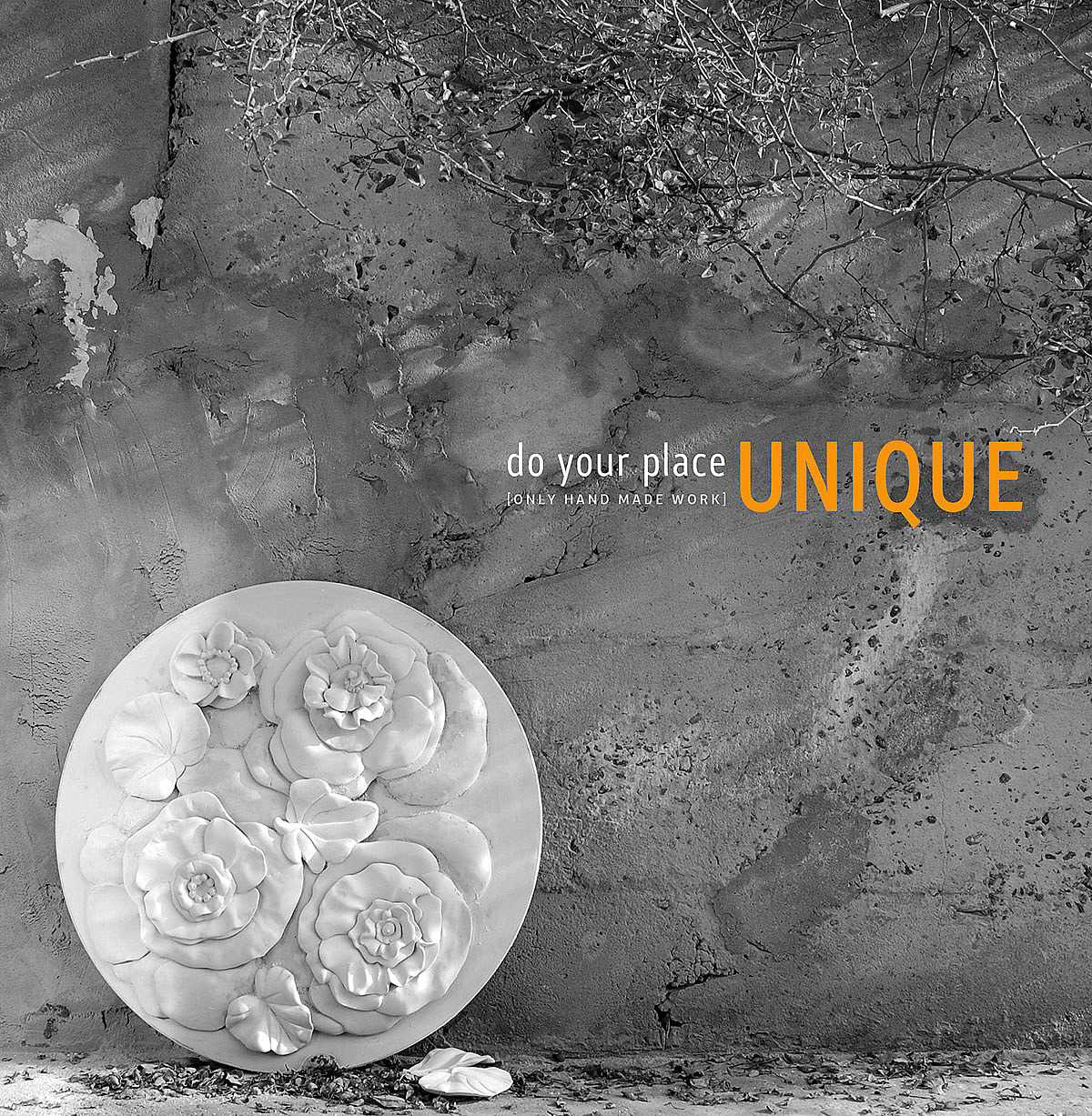 Sculpture，Plaster，Handmade，Interior decoration，