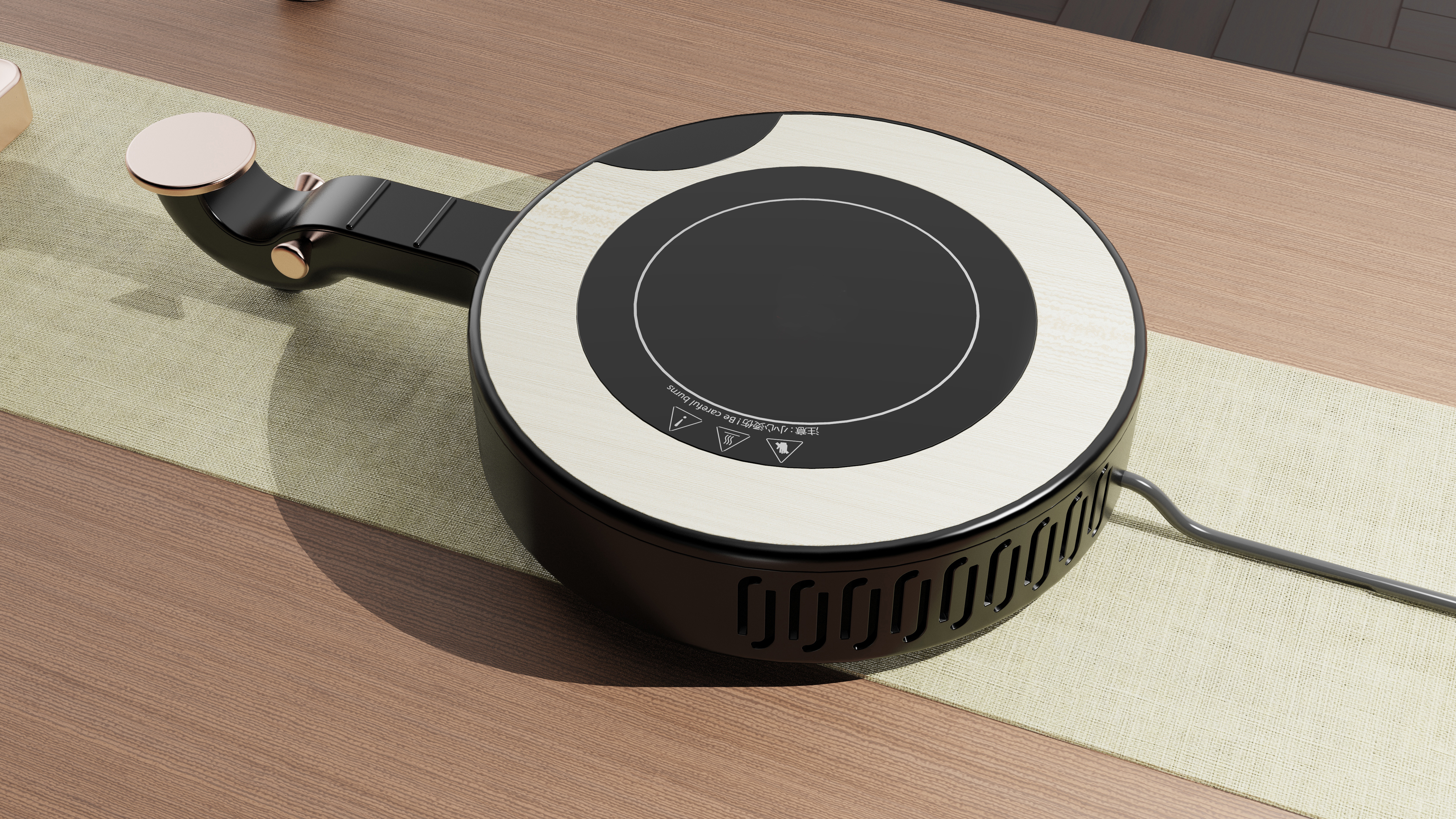 Radiant-cooker，Moon Guitar，stove，tea set，Kitchenware，tea culture，Buddhist mood，boil water，