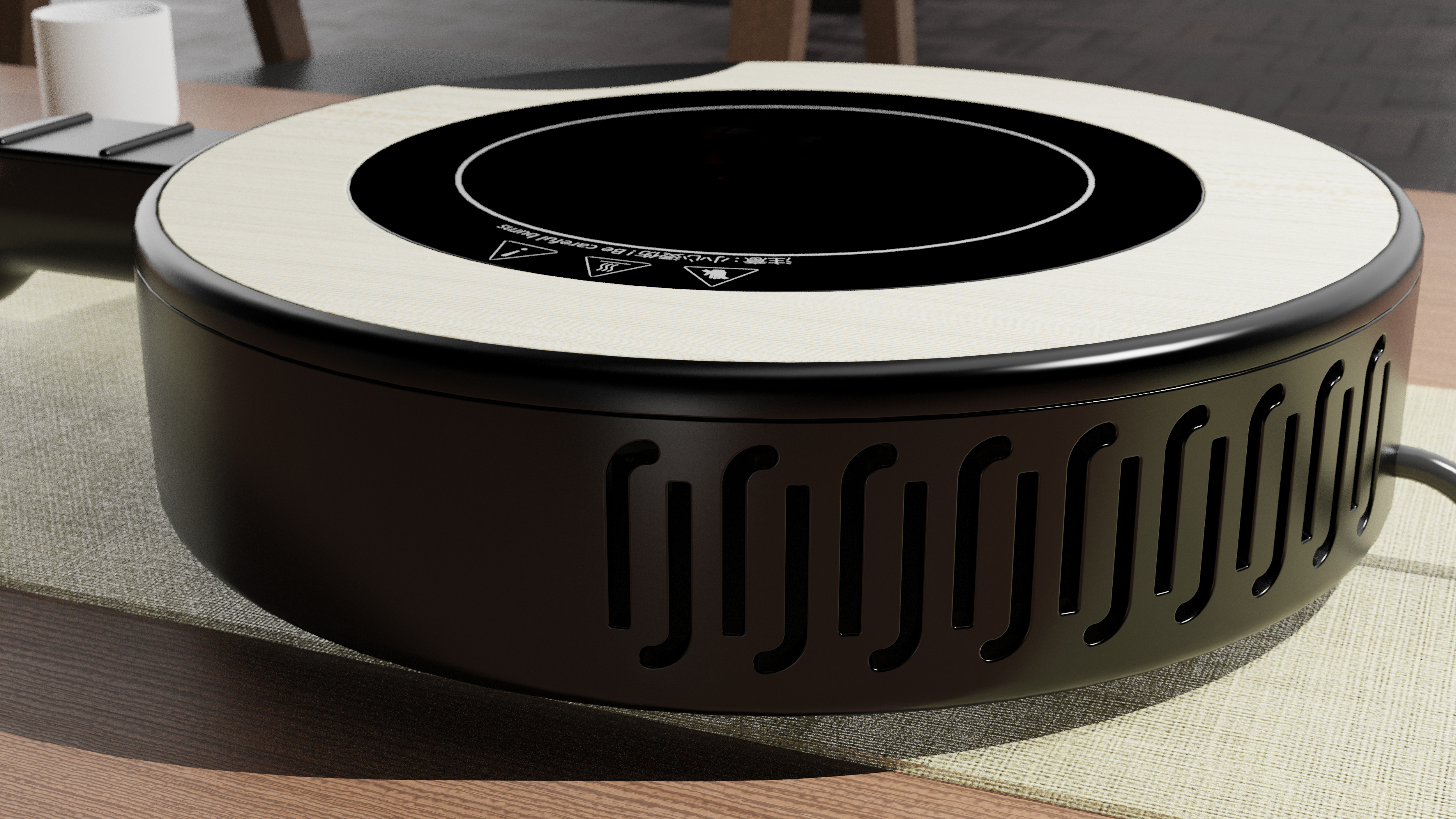 Radiant-cooker，Moon Guitar，stove，tea set，Kitchenware，tea culture，Buddhist mood，boil water，