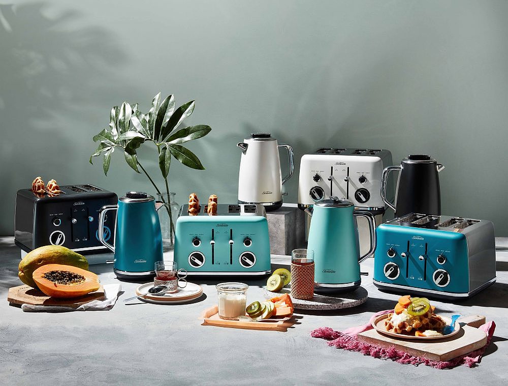 2019 red dot product design award，reddot，Mesmerine Collection，toaster，kettle，kitchen，kenwoodworld，