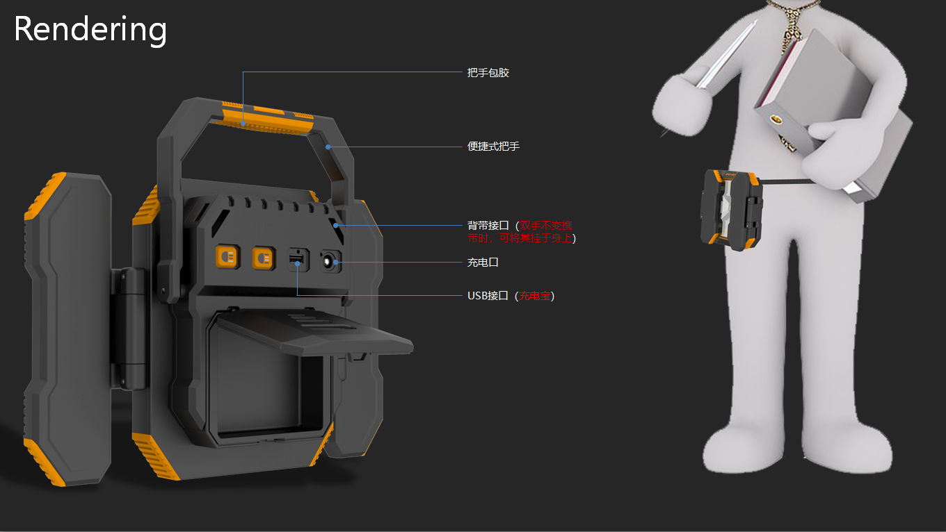 Outdoor tool lamp，