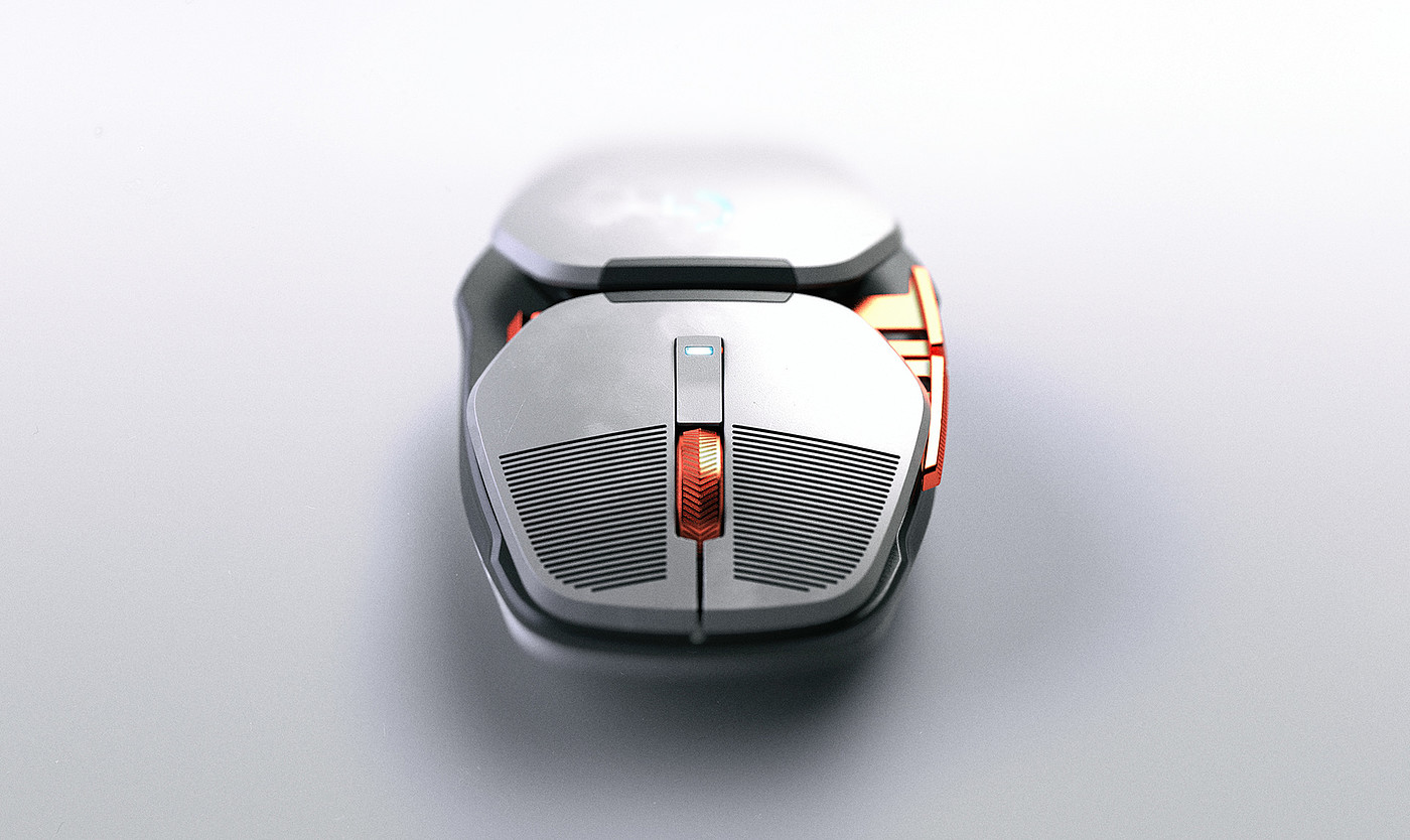 Logitech Salvo，Design，concept，game，mouse，