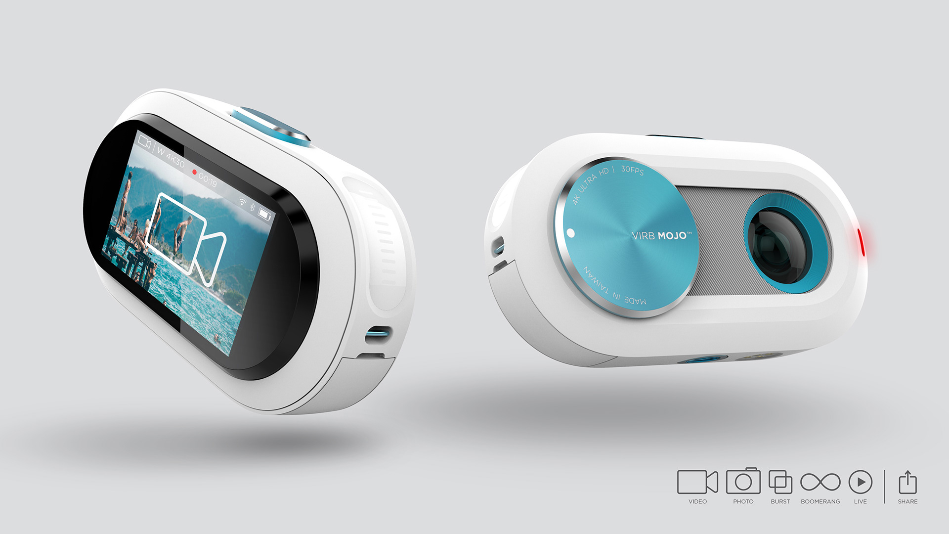 camera，maximal exercise/X-games，waterproof，high definition，Virb Mojo，