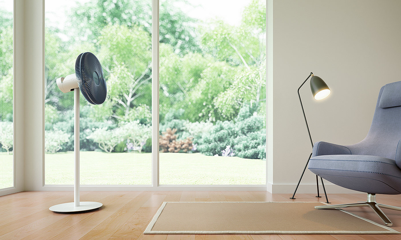 blue，electric fan，Chao fan，