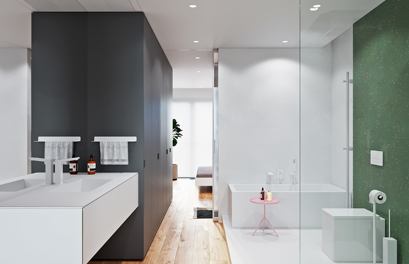 Rybalsky，Architectural design，Interior design，