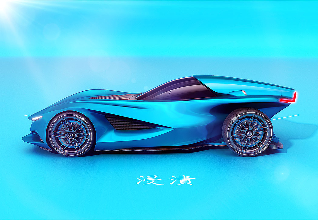 royal blue，Automobile design，mazda，