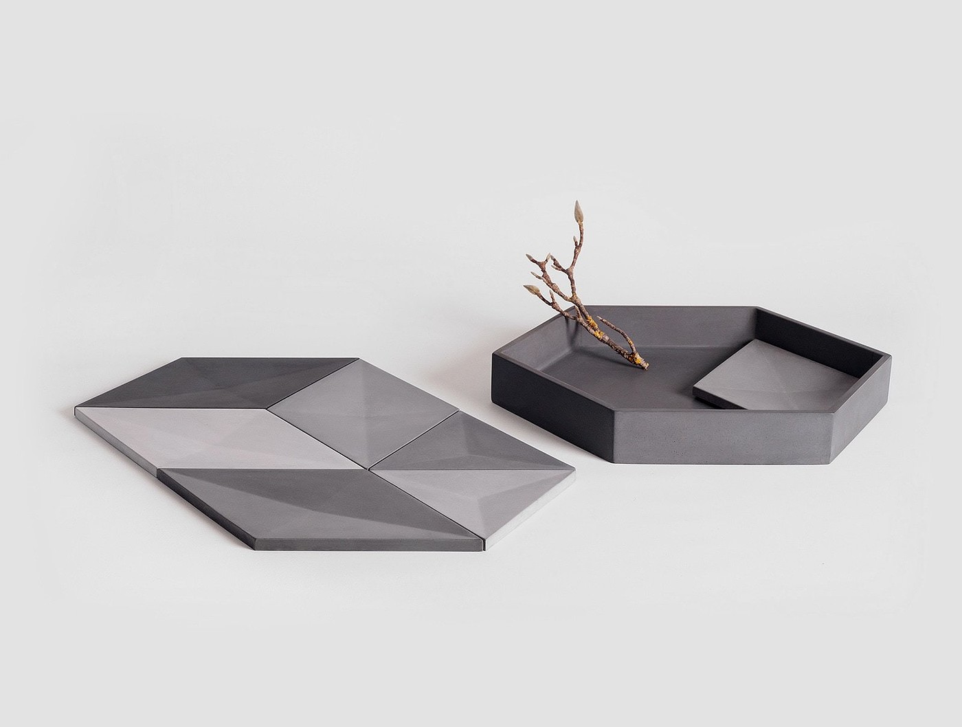 concrete，Tray，mode，