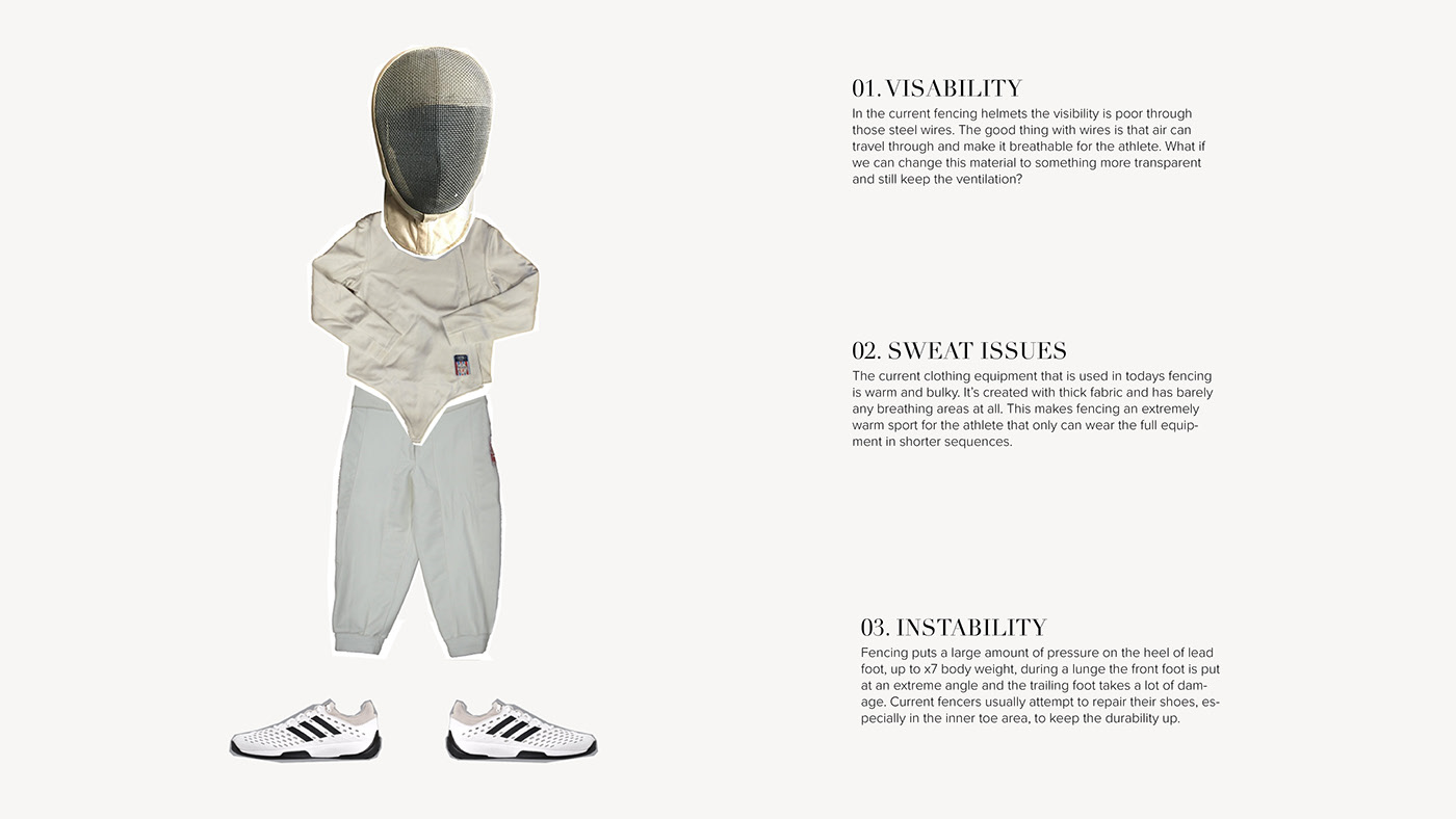 Fencing，clothing design，Athletic Wear，