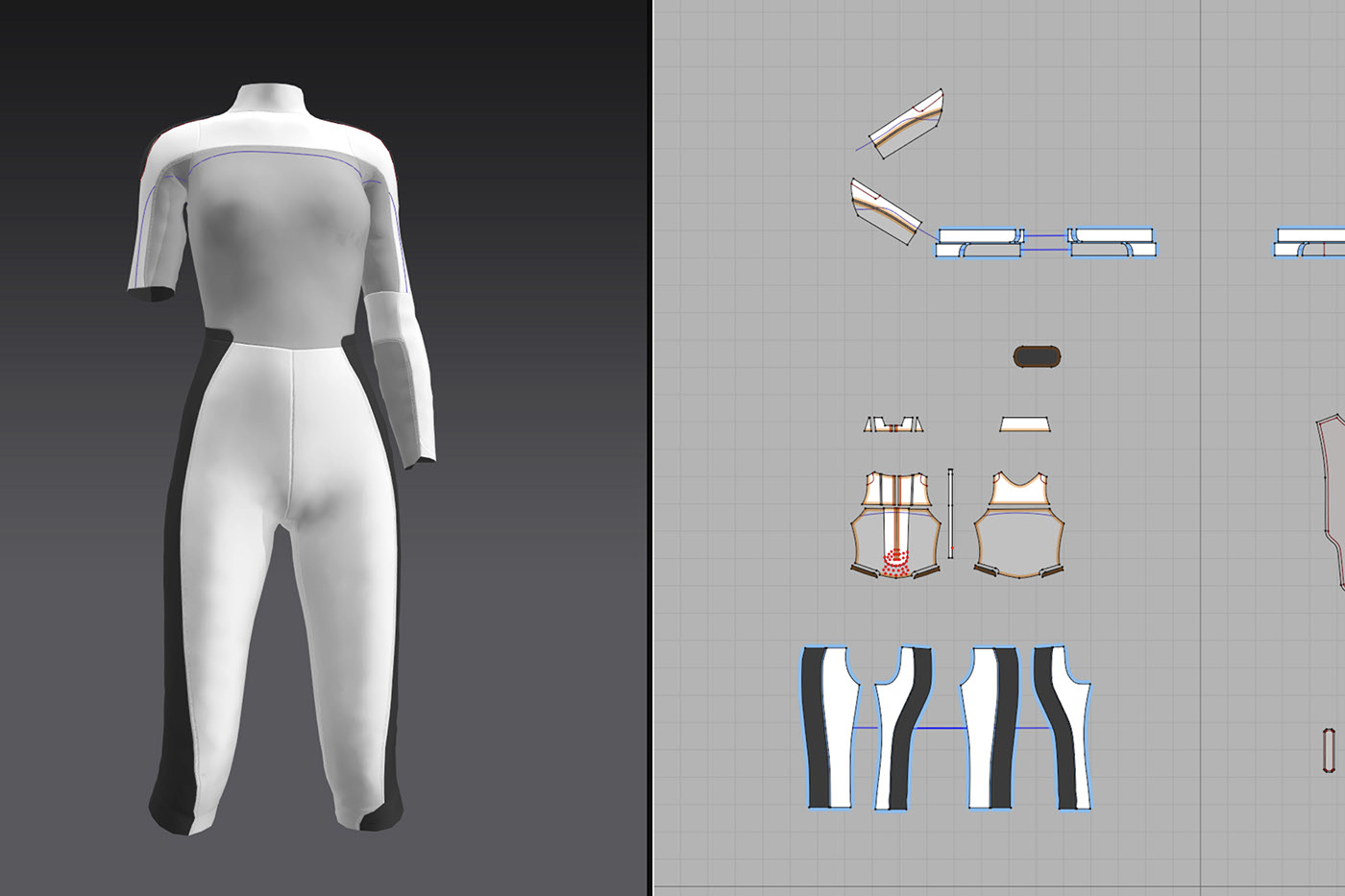 Fencing，clothing design，Athletic Wear，