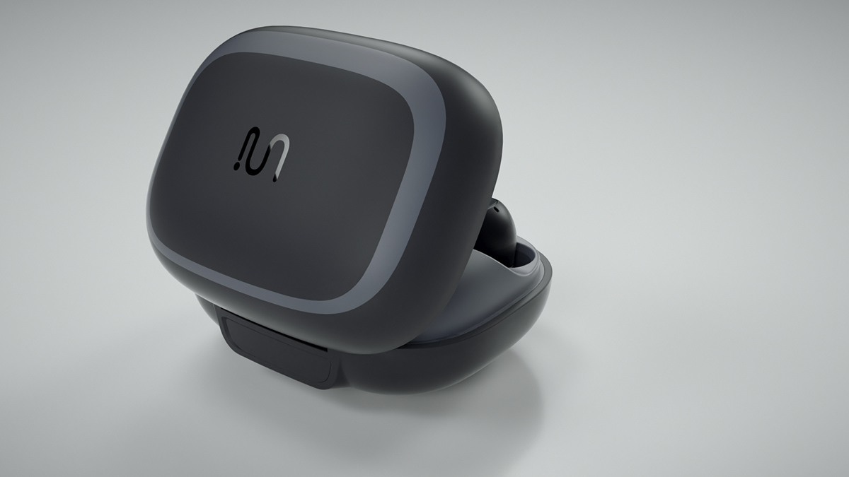 concept，future，Touch ，Wireless charging，waterproof，headset，Uni，