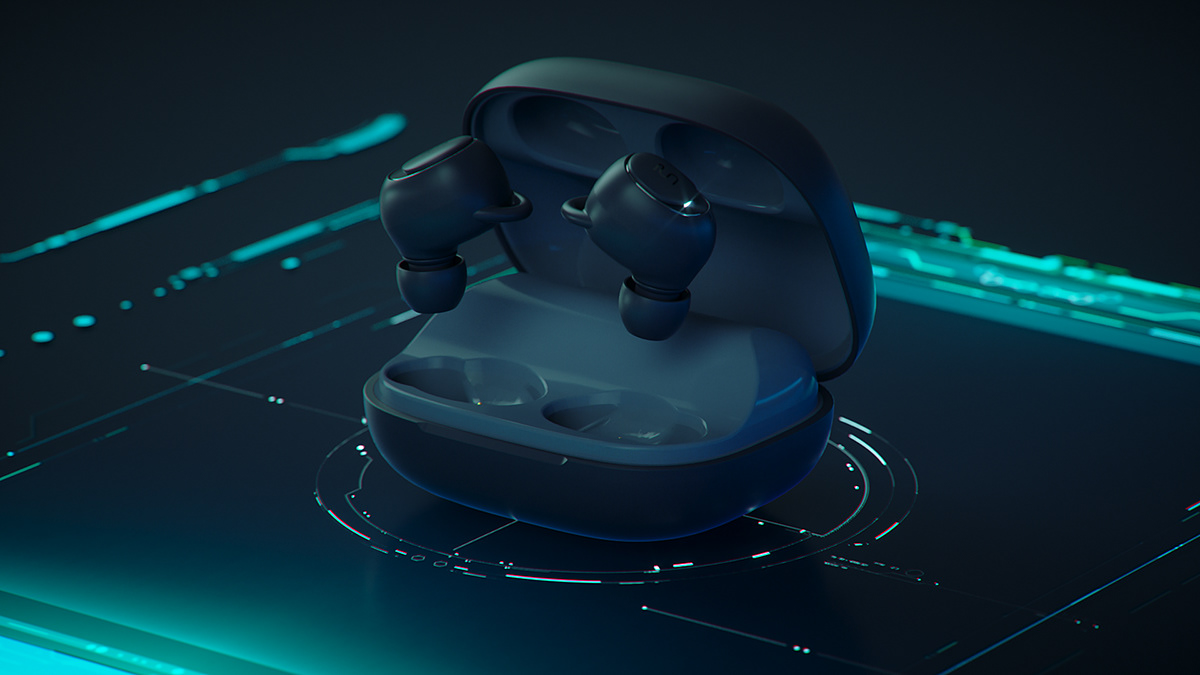 concept，future，Touch ，Wireless charging，waterproof，headset，Uni，