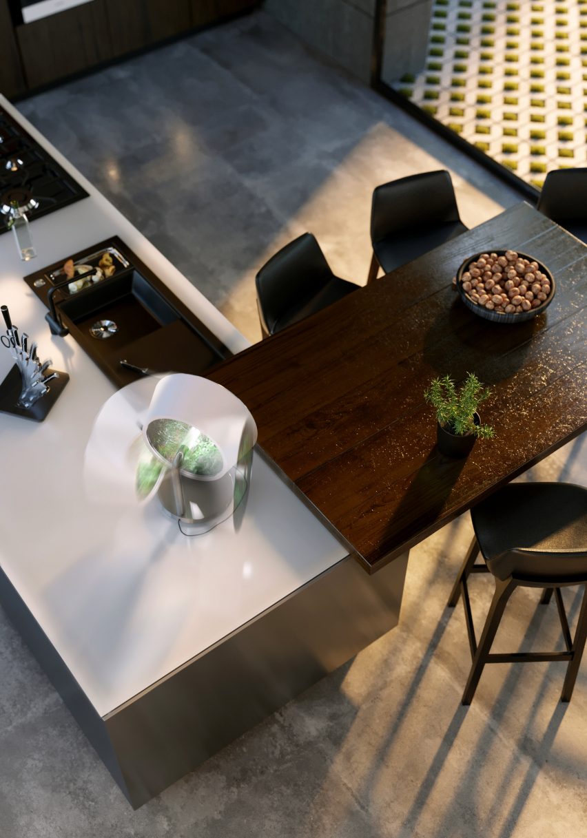 intelligence，interactive，indoor，Planter，Hydroponics flower ，