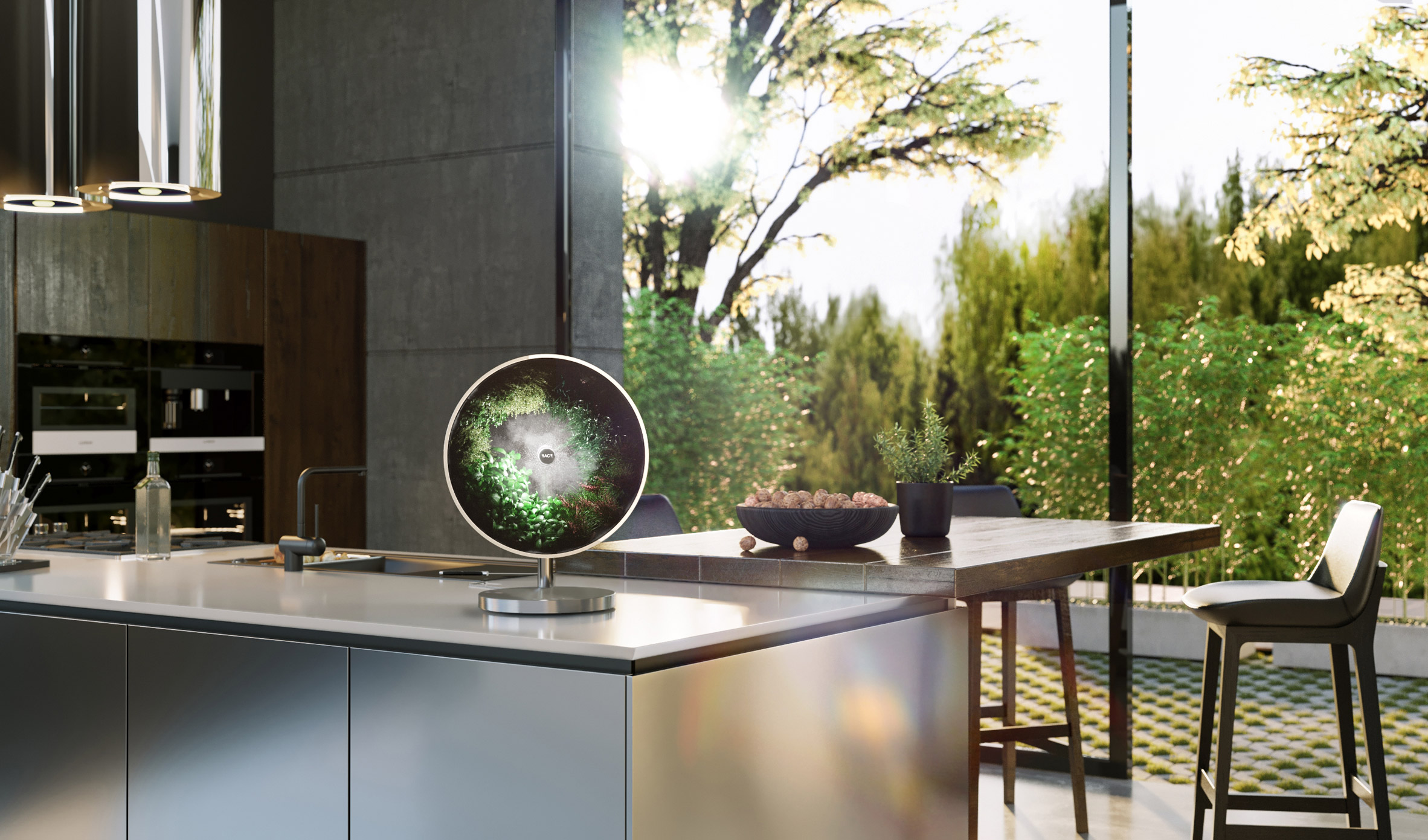 intelligence，interactive，indoor，Planter，Hydroponics flower ，