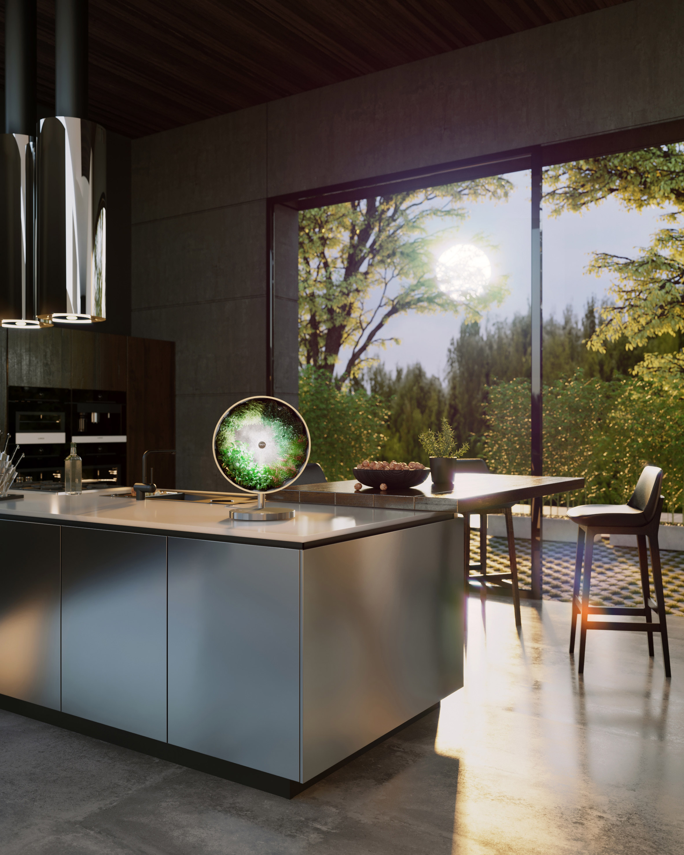 intelligence，interactive，indoor，Planter，Hydroponics flower ，