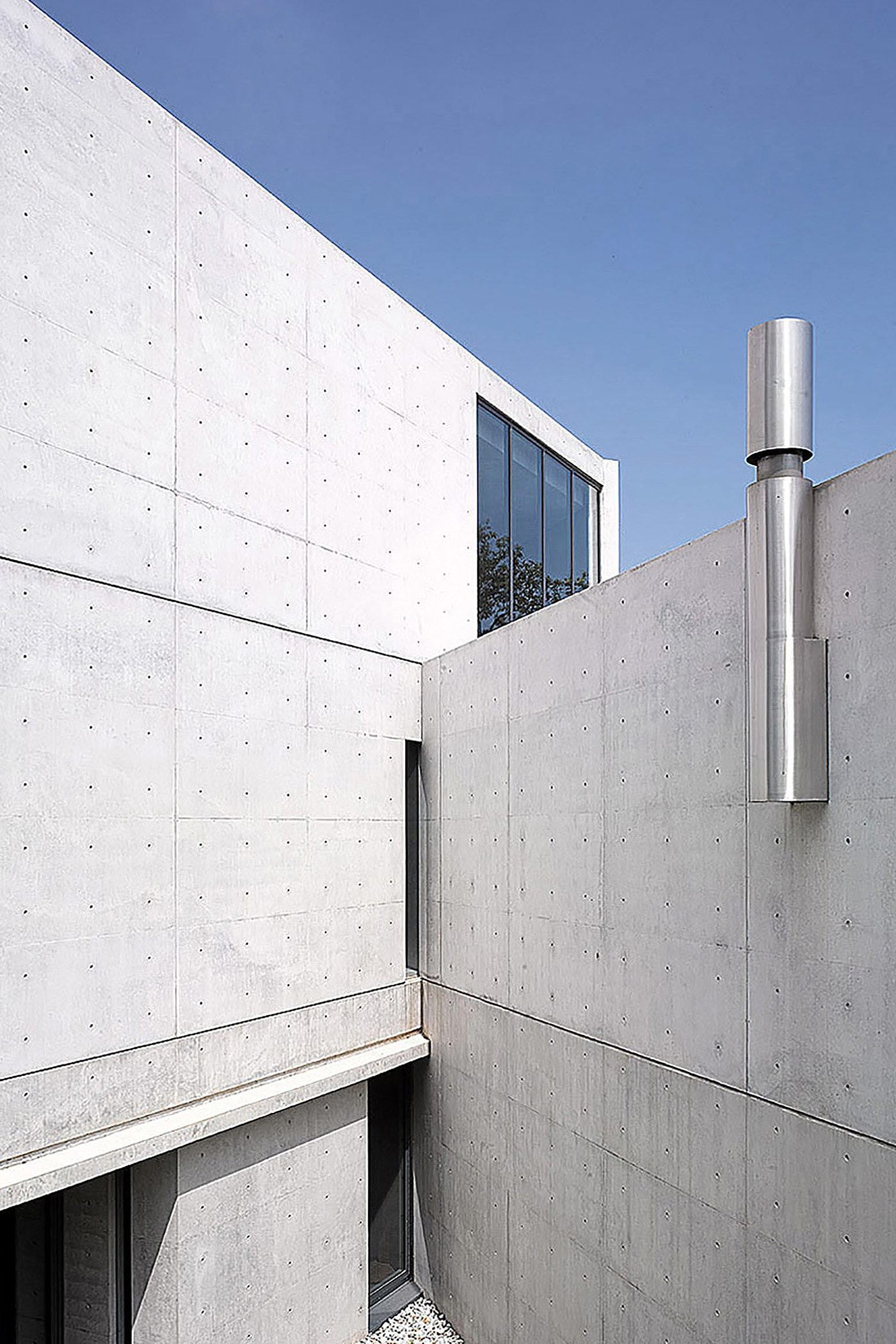 concrete，Simple style，Japan，Architectural design，residence，