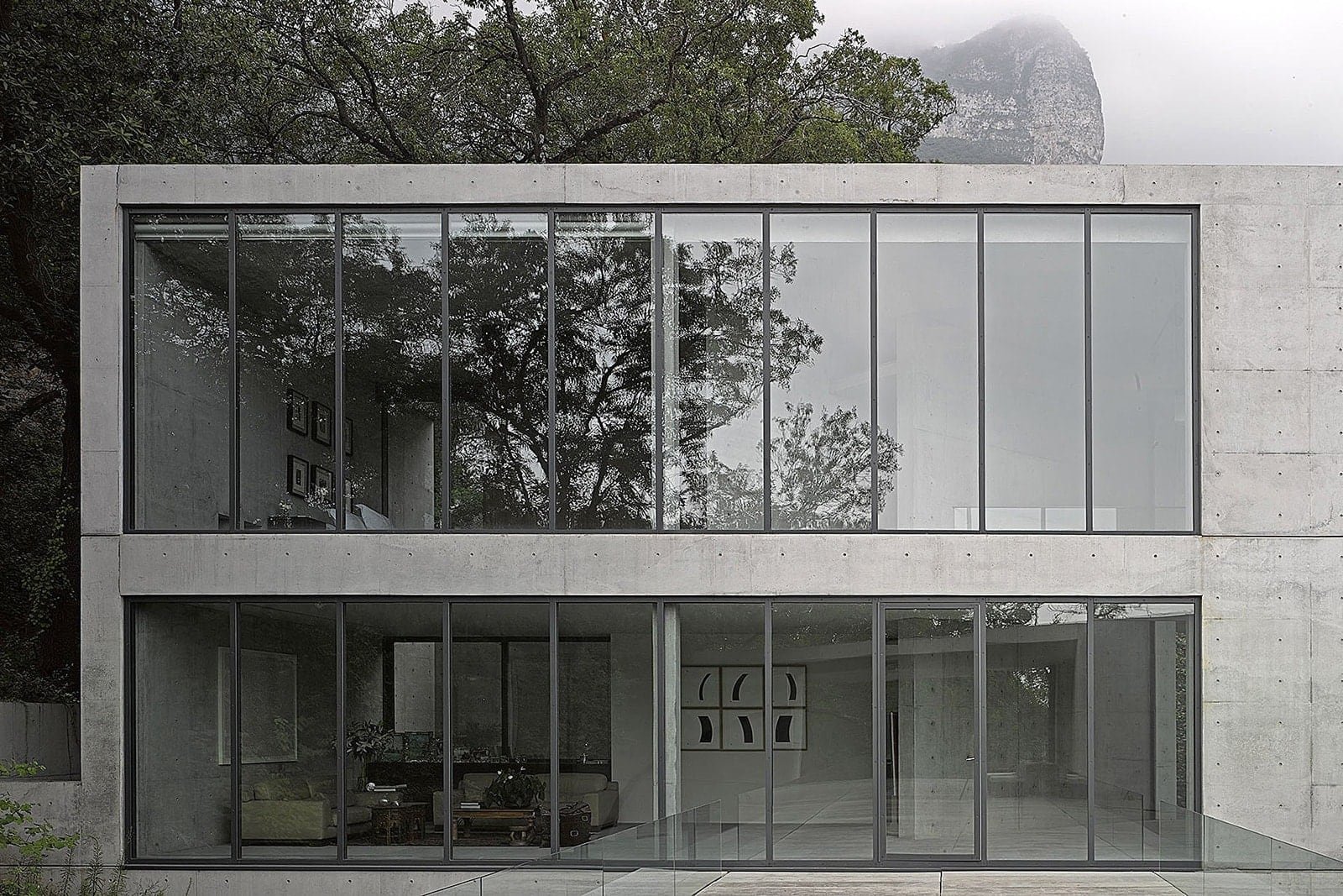 concrete，Simple style，Japan，Architectural design，residence，