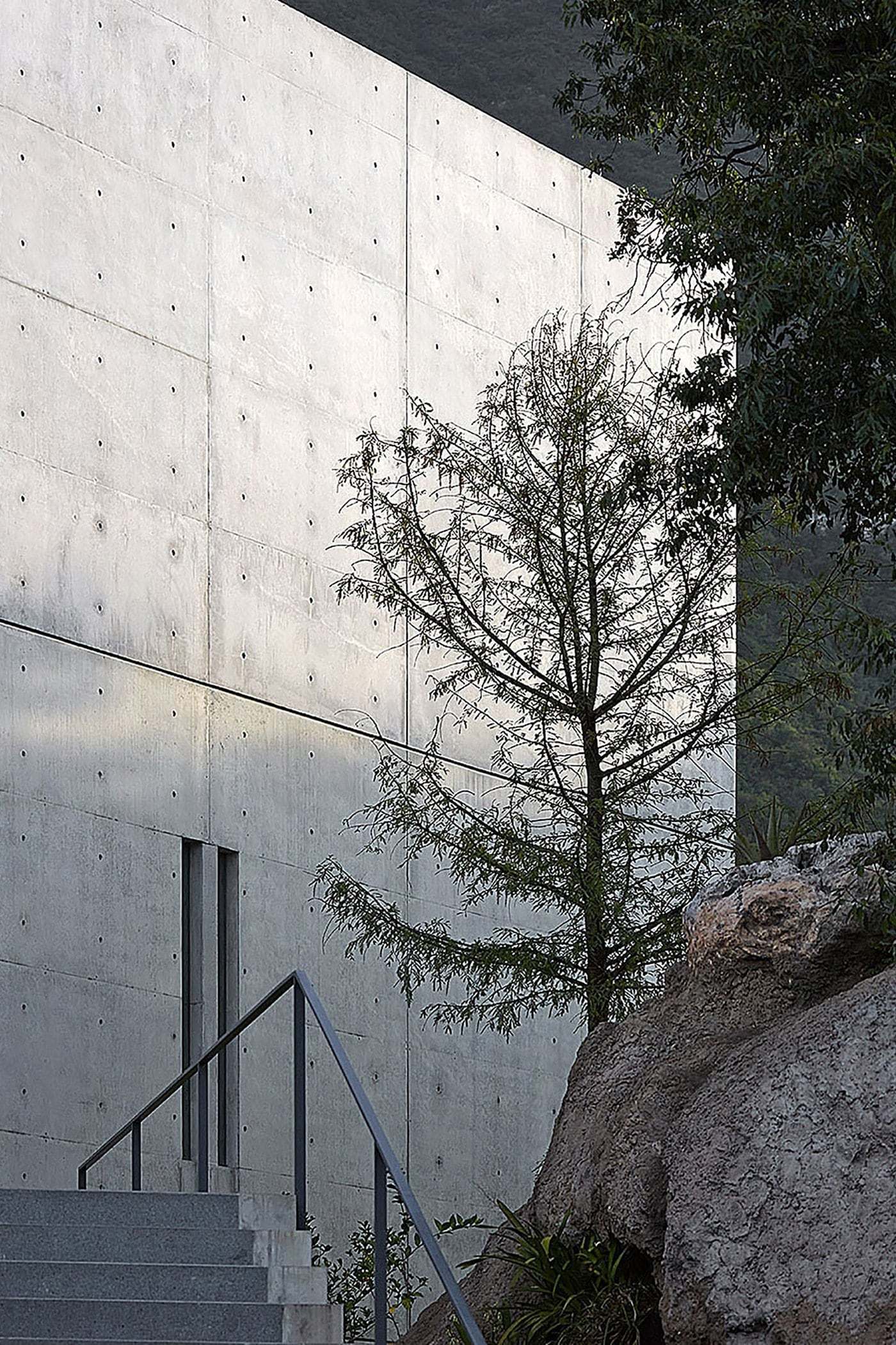 concrete，Simple style，Japan，Architectural design，residence，