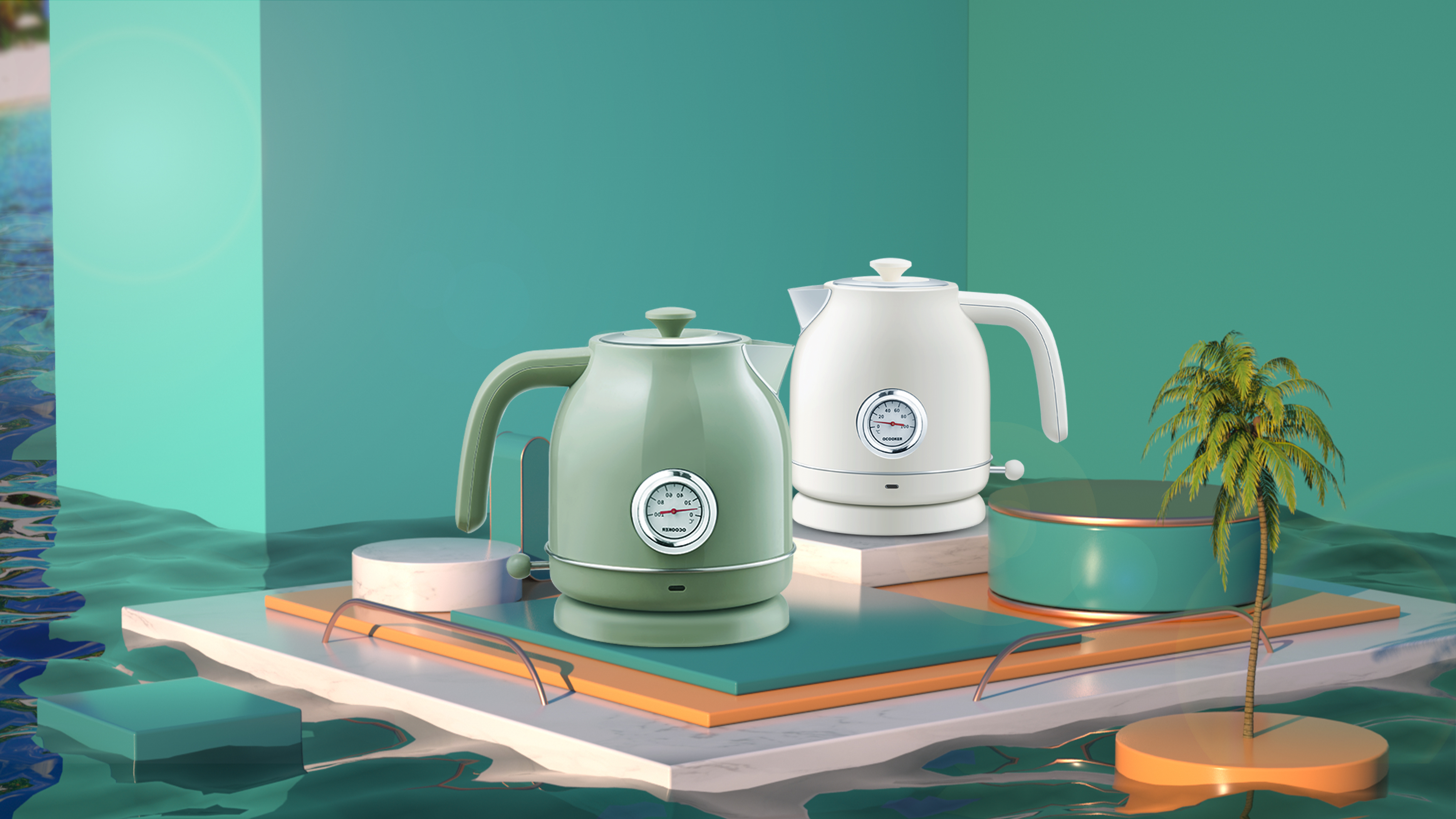 Circle kitchen original electric kettle，