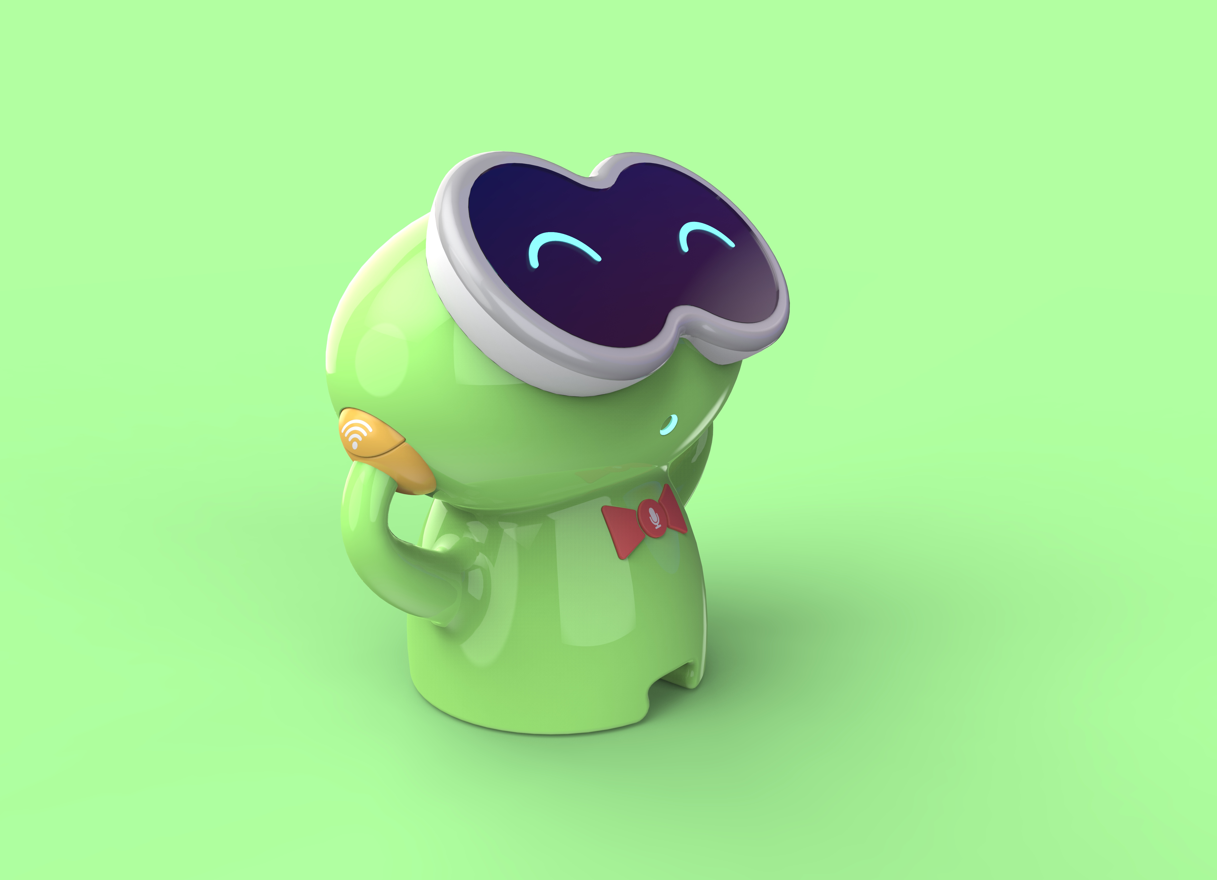 Children's intelligent early education companion robot，