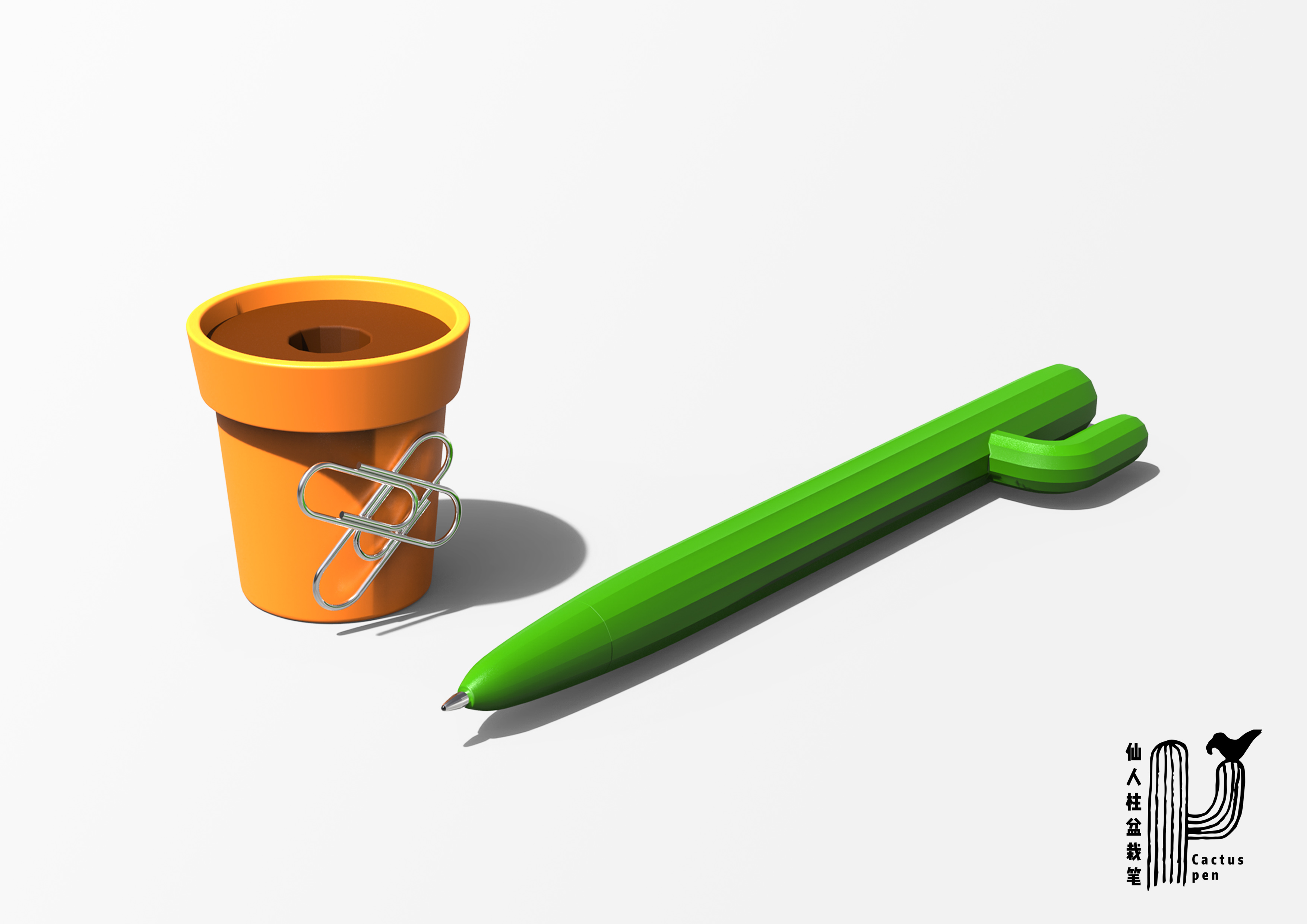 Immortal column，pen，Stationery design，interest，Interest oriented，desktop，original，