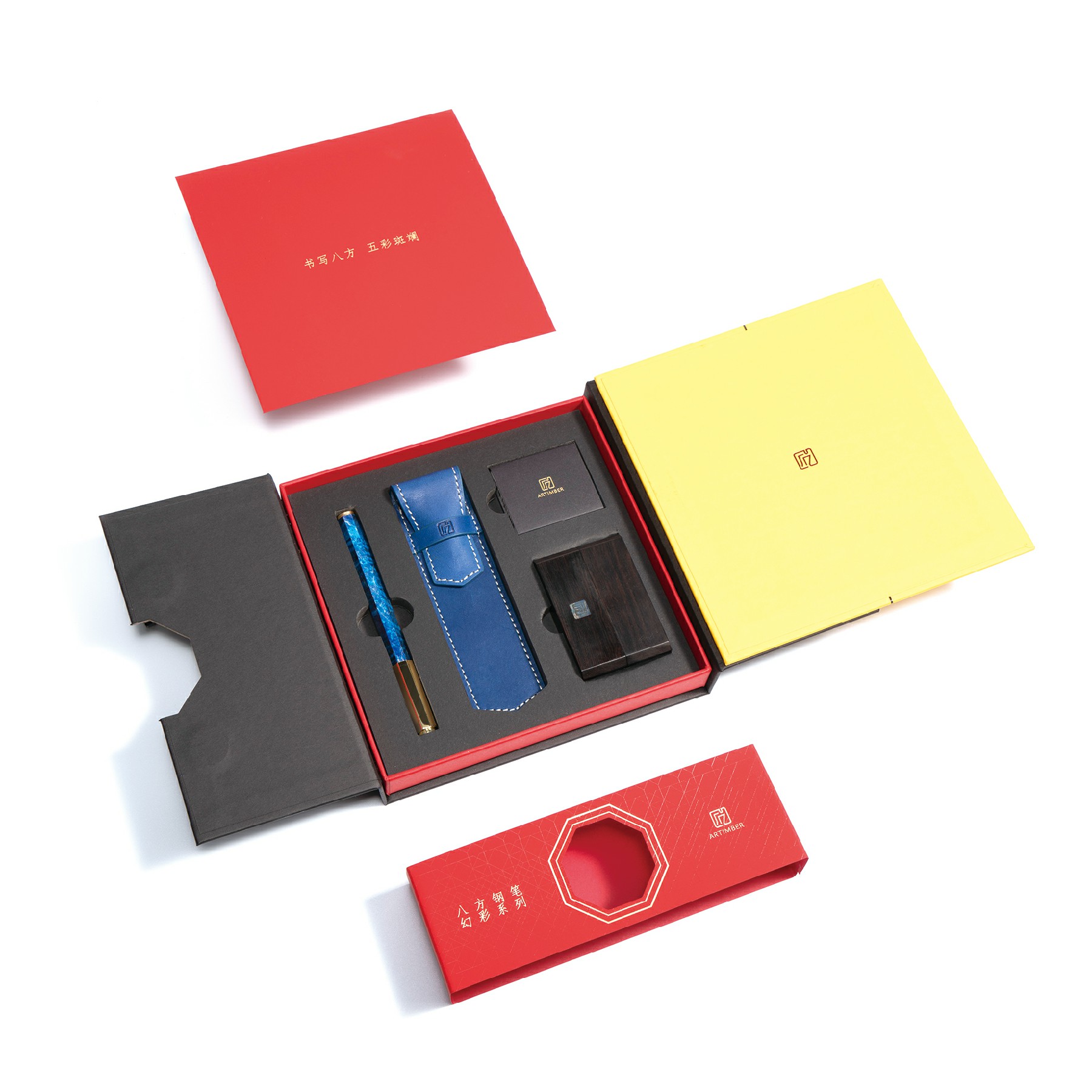 Pen，original，Stationery，Mahogany，Cultural creation，Craftsman，