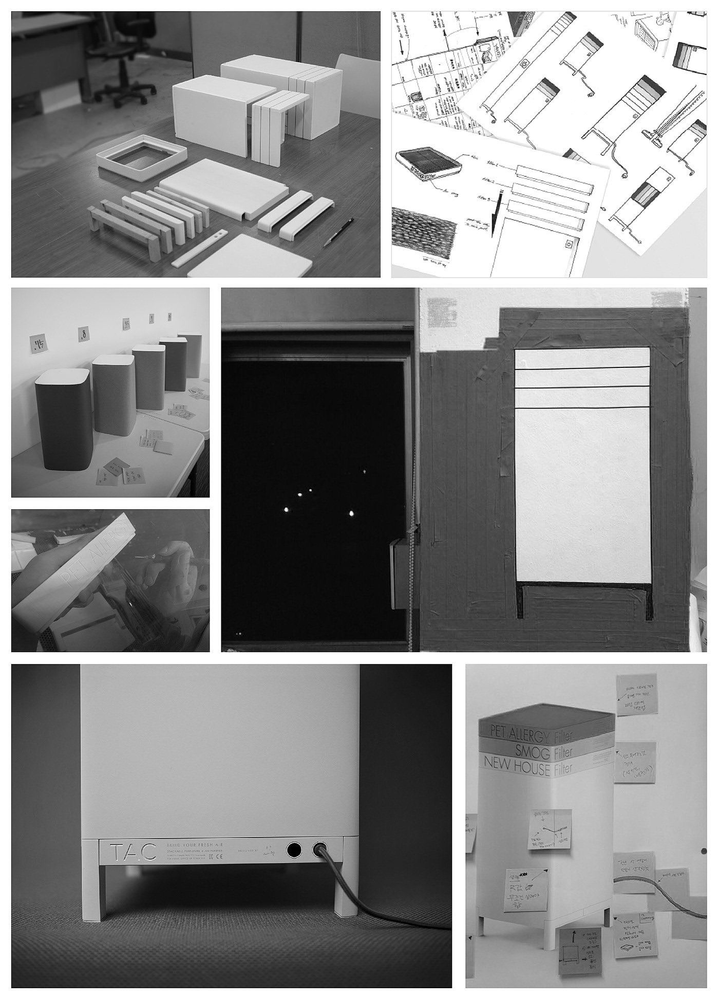 an electric appliance，product design，filter，air cleaner，