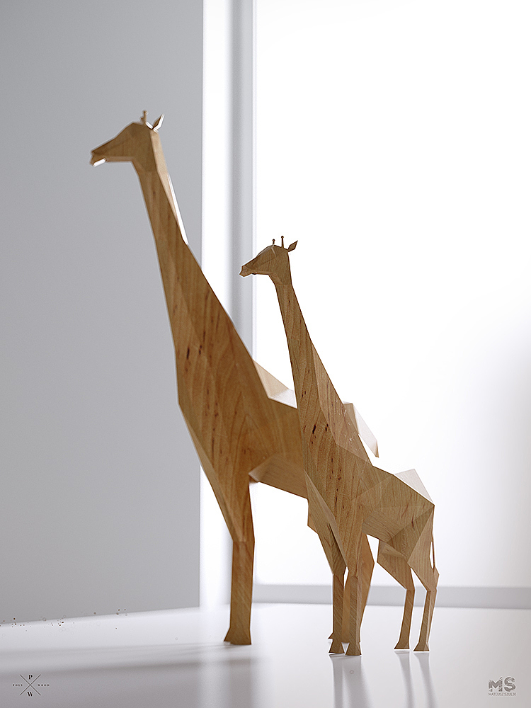 Oligomerization，animal，Sculpture，manual，Toys，wooden ，