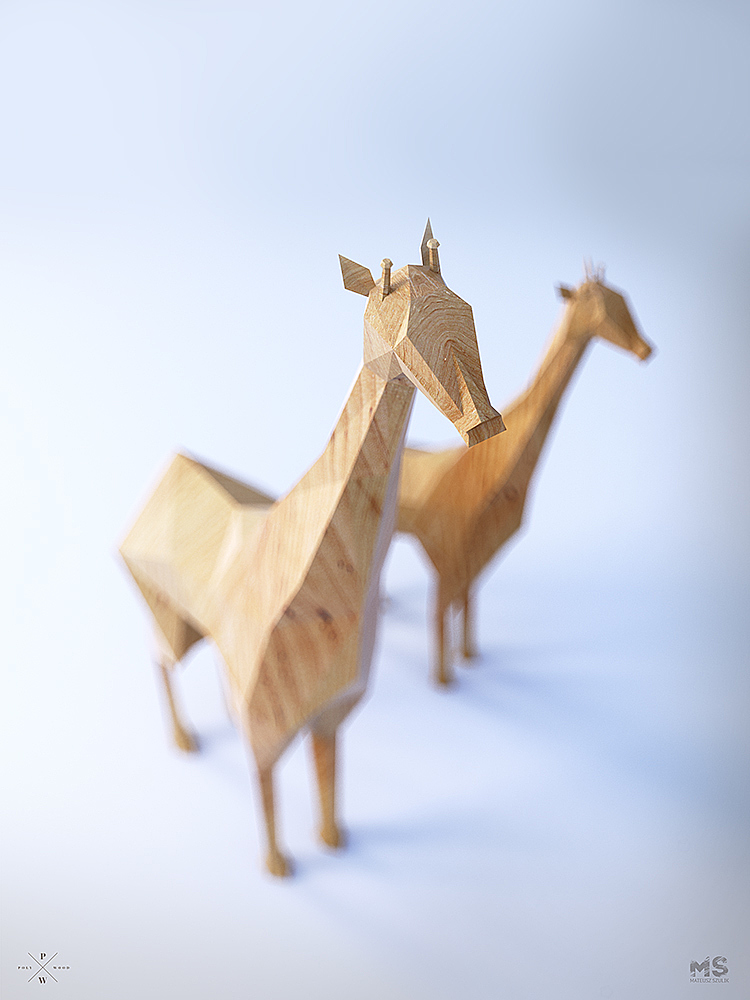 Oligomerization，animal，Sculpture，manual，Toys，wooden ，