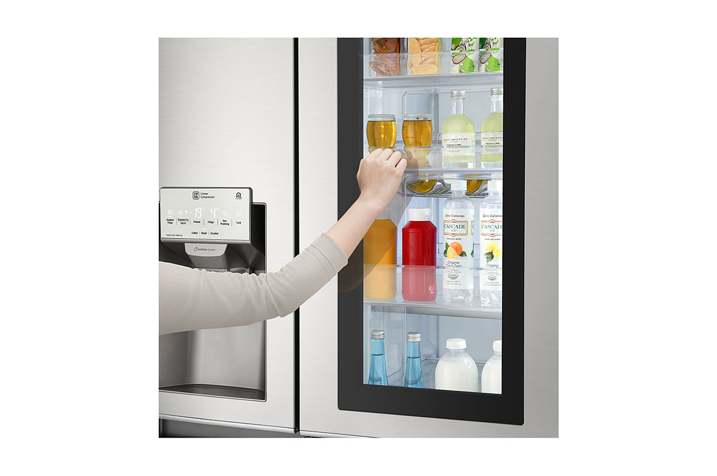 Water dispenser，reddot，2019 red dot product design award，Refrigerator，Next-8，LG InstaView，lg，