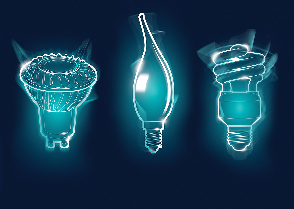 Simplicity，illustration，sustainable，Light bulb:，DISPLAY，